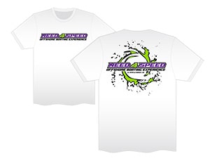 Need 4 Speed White T-Shirt