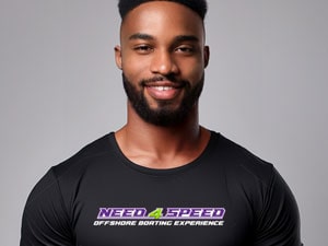 Need 4 Speed Black T-Shirt